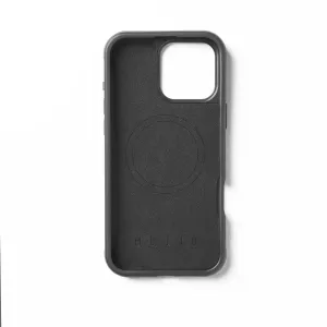 Mujjo Shield Case für iPhone 16 Pro Max in Schwarz, MagSafe-kompatible Handyhülle mit erhöhtem Kameraschutz